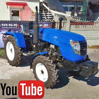 Минитрактор DW 244 AHTX на YouTube